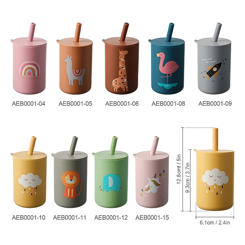 Baby Cup With Straw