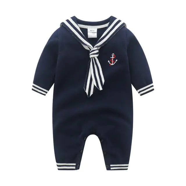 Knitted Baby Romper